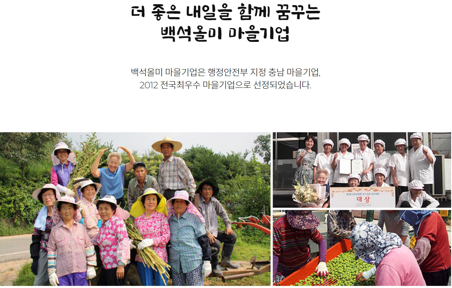 올미원 기업소개